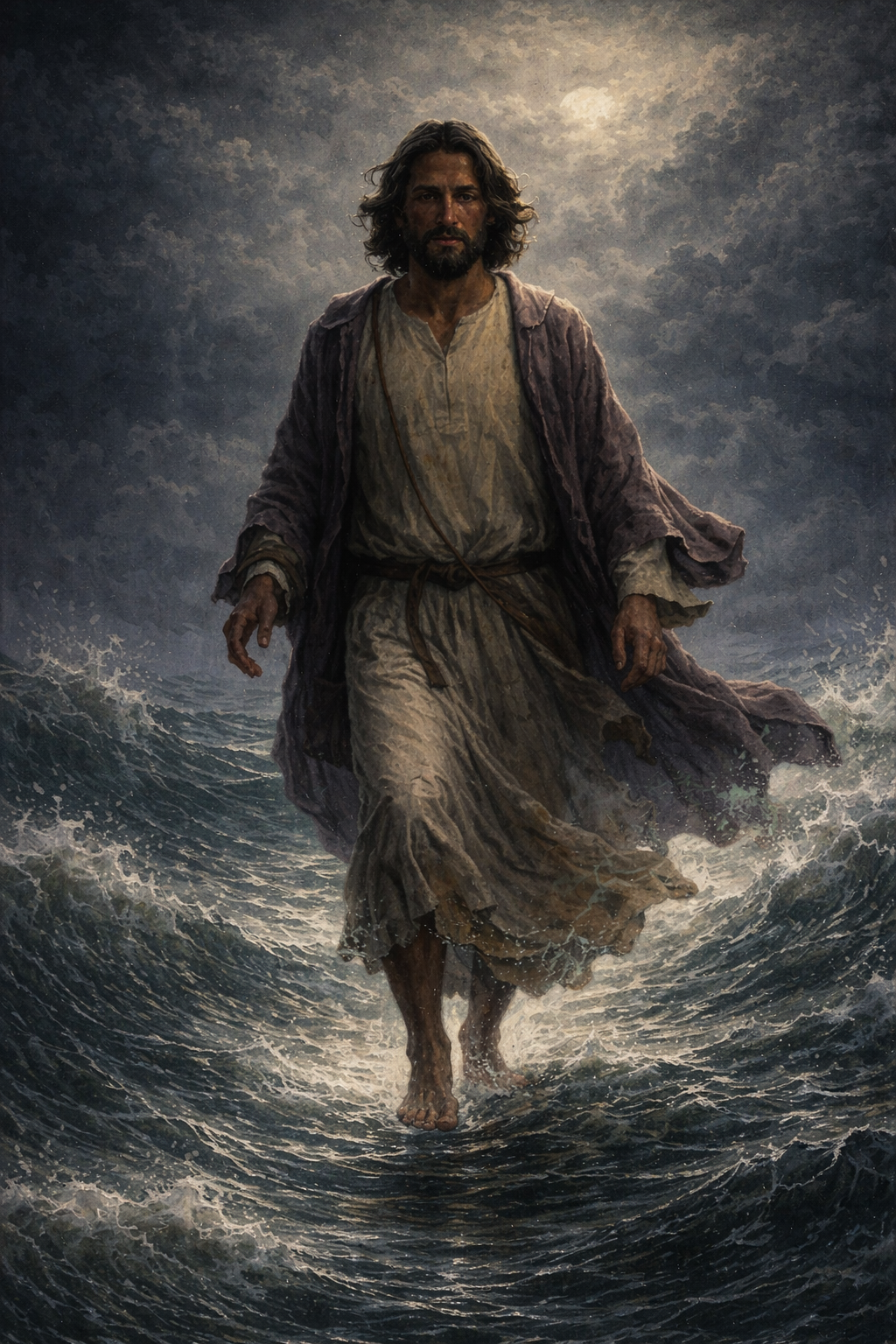 Jesus sobre as águas